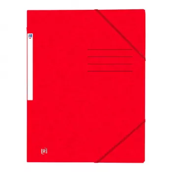 Oxford TOP FILE+ Elastīgā mape A4 sarkana 400116267