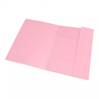 Oxford TOP FILE+ Elastīgā mape A4 3 atloki Pasteļrozā 400116353