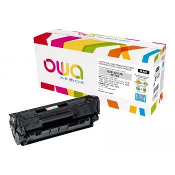 Armor OWA saderīga toneru kasetne melna (Alternatīva HP Q2612A)