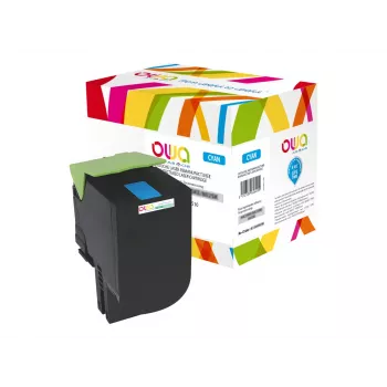 Armor OWA - High Capacity - Cyan - Compatible - Remanufactured - Toner Cartridge (Alternative to Lexmark 70C2HC0) | ITworkshop.lv