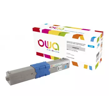 Armor OWA Cyan saderīga tonera kasetne (OKI 44469724) - 5000 lapas