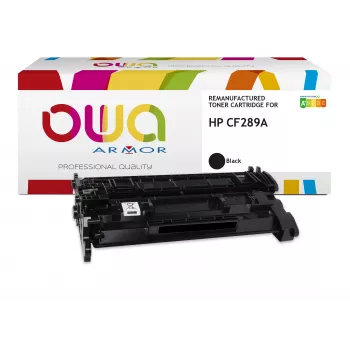 Armor OWA Remanufactured Toner Cartridge Compatible with HP CF289A Black 5,000 Pages