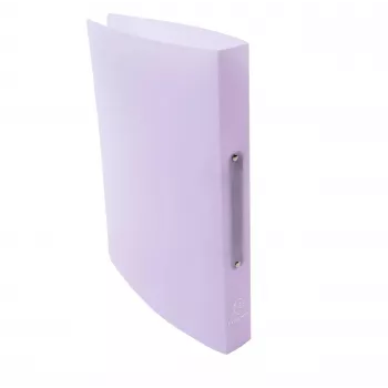 Exacompta Chromaline Pastell Ring Binder 2 Rings Mauve 4,0 cm DIN A4