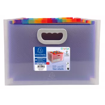 Exacompta 55198E - A4 - Polypropylen (PP) - Caurspīdīgs - 330 mm - 250 mm - 235 mm