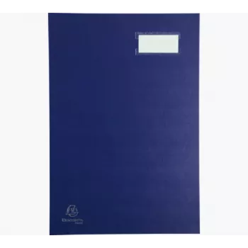 Exacompta 57022E A4 kartona mapīte zila 240 gsm 240x350 mm