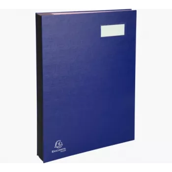 Exacompta 57022E A4 kartona mapīte zila 240 gsm 240x350 mm
