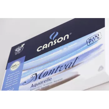 Canson Montval akvareļu bloks 24 x 32 cm