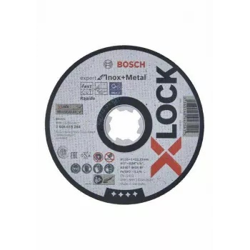 Bosch Expert for INOX+Metal Rapido AS 60 T INOX BF griešanas disks 125 x 1,0 x 22,23 mm 10 gab. iepakojums