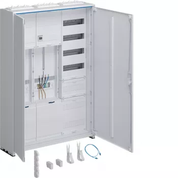 Hager ZB333U25NT Complete Universal Cabinet 1100x800x205mm IP44 SKII