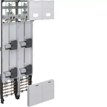 Hager univers Z Complete Metering Field 4 Meter Positions 3-Phase 1350mm ZK53X7T