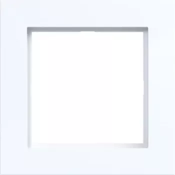 Hager WAD6100WG Vāka rāmis 1-vietas A.1 Light White Glossy
