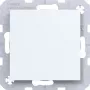 Hager WAF1001WM Aklais vāks ar centrālo daļu, Polar White