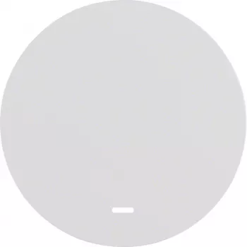 Hager WLW1331WG Svira ar caurspīdīgu lēcu R.Classic Polar White Glossy