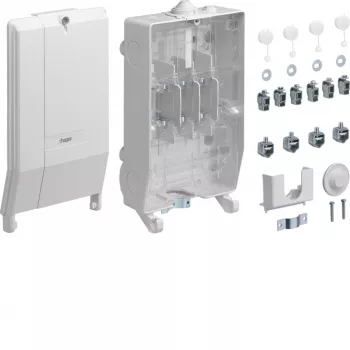 HAGER ZAN334C Mājas pieslēguma kārba K3 250A IP54 RAL7035