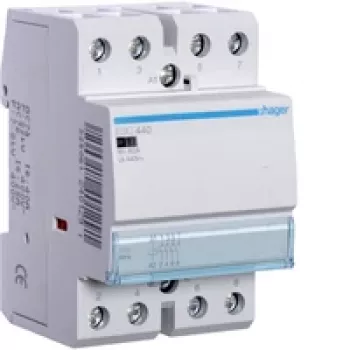 HAGER ESC440 Modulārais kontaktors 40A 4P 3M 230V AC