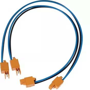 Hager KU9S40HE SPD montāžas un pieslēguma komplekts ar sprieguma nospiedumu, 2-polīgs, 6 kV, universZ