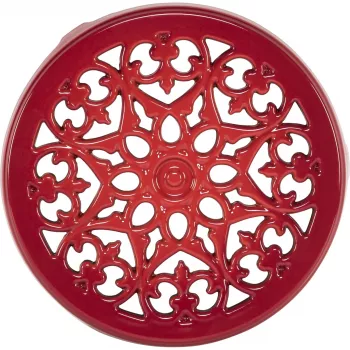 Staub Trivet Round 23 cm Cherry Red
