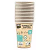 PROnappe 15 kartona krūze 200 ml, Kraft (89109I)