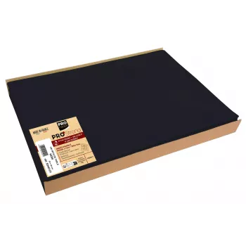 PROnappe Vienreizējās lietošanas galda paklājiņš Spunbond 400 x 300 mm Melns Spunbond PP Materiāls 50 g/m²