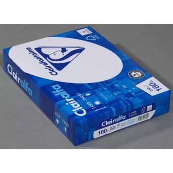 Exacompta Clairalfa A3 Kopējamais Papīrs 160 g/m² 250 Lokšņu Balts