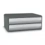 CEP Office Solution MoovUp Drawer Box Light Grey DIN A4 Landscape ar 2 atvilktnēm