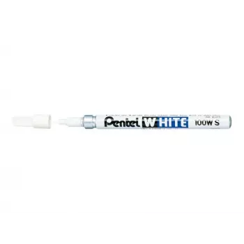 Pentel Permanent Marker - White - Pigment Ink - Bullet Tip 2,0 mm