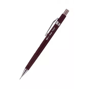 Pentel Sharp 200 mehāniskais zīmulis 0,3 mm HB Brūns Sudrabs