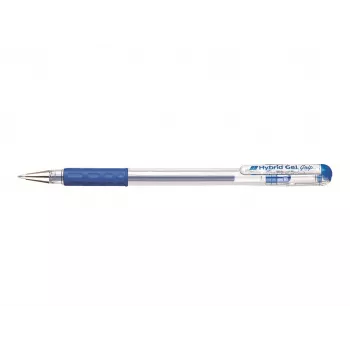 Pentel Gel Roller 0,3mm Blue Hybrid-Grip Rubber Grip Zone
