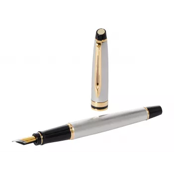 WATERMAN Expert pildspalva - Metallic Blue - Medium Nib