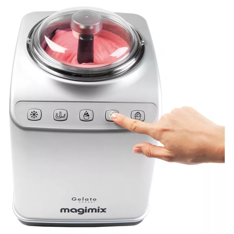 Magimix Gelato Expert saldējuma ražotājs 11680RW 2x2L iebūvēta dzesēšanas sistēma