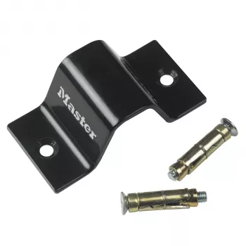 Master Lock 1489EURDAT sienas/grīdas enkurs melns