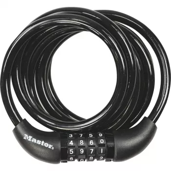 Master Lock 8221EURDPRO Spolēta tērauda troses slēdzene 180cm