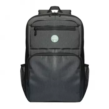 PORT Designs 15,6 inch Seattle Laptop Backpack, Black, 20L, Recycled Polyester