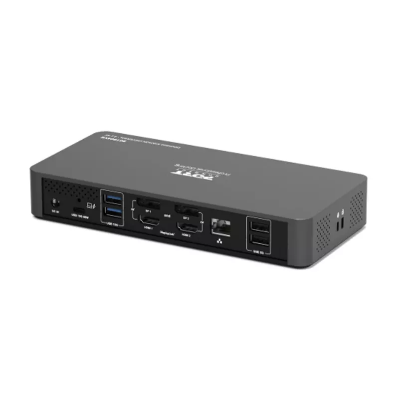 PORT Designs Universal USB-C Docking Station with 2x 4K Display Support
