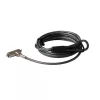 PORT Designs PORT Connect Security Cable Lock 1,55 m Melns/Sudrabs