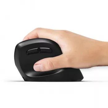 PORT Designs PORT Connect Professional ERGO SHAPE bezvadu pele - labā roka - optiskā - 5 pogas - 2,4 GHz, Bluetooth - USB uztvērējs