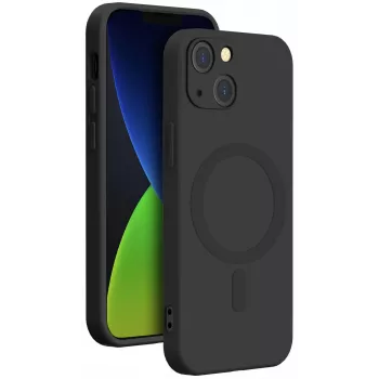 Bigben Interactive Soft Case ar MagSafe vāciņš Apple iPhone 14 Plus, Melns