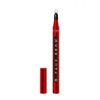 L'OREAL Infaillible Faux Brow divpusīgs zīmulis un tonējums uzacīm, Dark Brunette, 1 ml