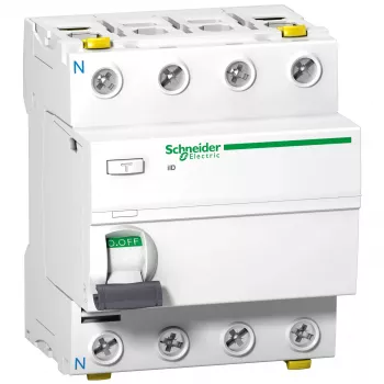 Schneider Electric A9Z21440 Noplūdes strāvas aizsargslēdzis (RCCB) 2P 40A 30mA AC tips Balts