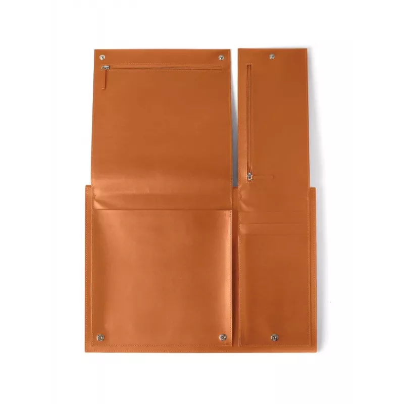Lexon Flat Laptop Briefcase 14 inch Brown LN2503M