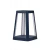 LEXON Lantern LED Portable Lamp with Qi Wireless Charging, Dark Blue LH94DB