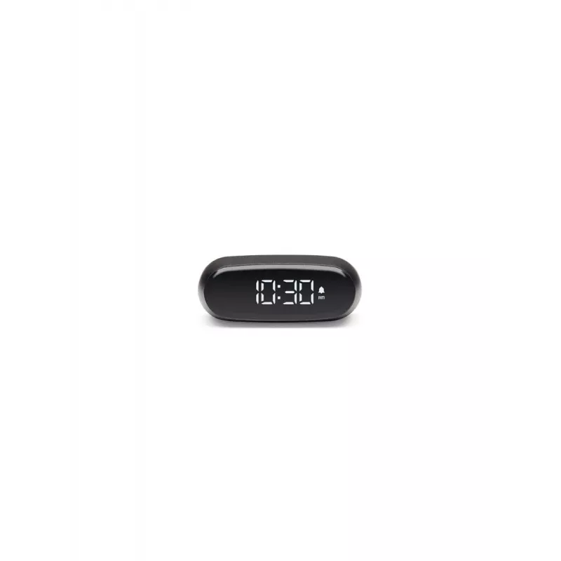 Lexon Minut Mini Alarm Clock Gun Metal LR154X
