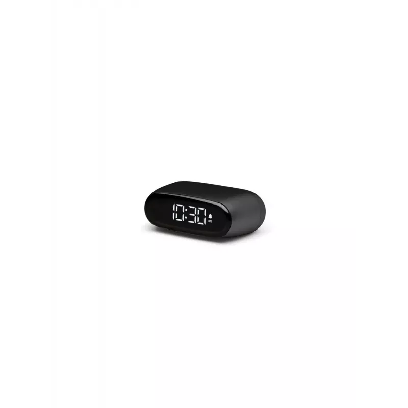 Lexon Minut Mini Alarm Clock Black