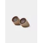 Lexon Ray Speaker Set Magnetic Bluetooth Speakers Vivid Gold LA132VG3