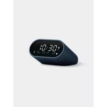 Lexon Ray Clock digitālais modinātājpulkstenis ar temperatūras un mitruma sensoru, Ocean Blue LR155OB3