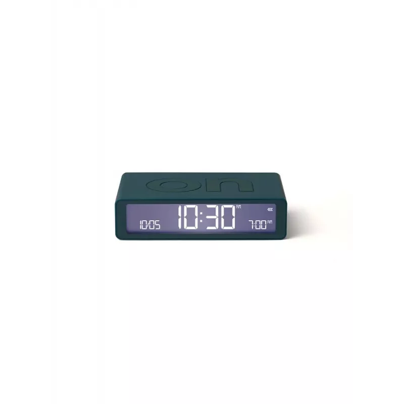 Lexon Flip Classic modinātājpulkstenis Duck Blue LR157BF9