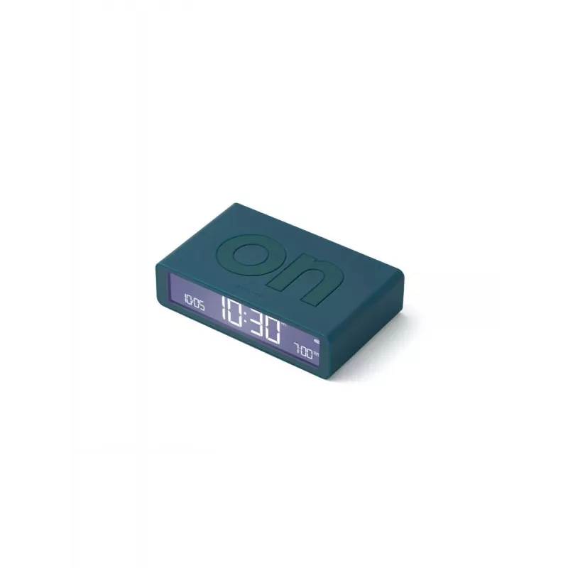 Lexon Flip Classic modinātājpulkstenis Duck Blue LR157BF9