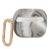 Guess GUA3UNMK AirPods 3 apvalks Black Marble Collection