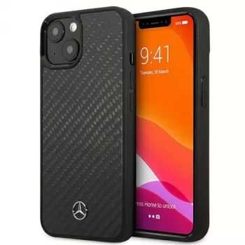 MERCEDES-BENZ MEHCP13SRCABK Dynamic Line Hard Case Apple iPhone 13 Mini 5,4 inch - Black Carbon