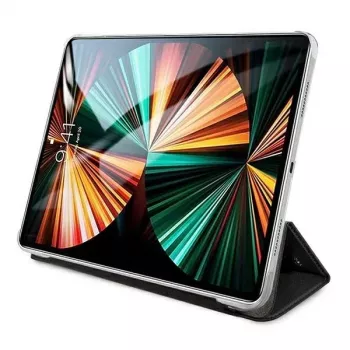Karl Lagerfeld KLFC12OKMK Book Cover iPad Pro 12,9 inch (2021/2022) - Black Saffiano Karl Iconic